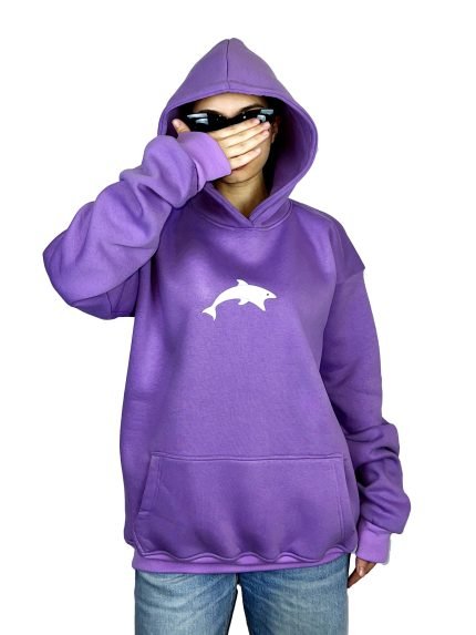 SHARK OVERSIZED HOODIE (PURPLE EDITION)